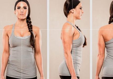 A set of exercises for correct straight posture, to open the thoracic spine Posture correction actions and exercises